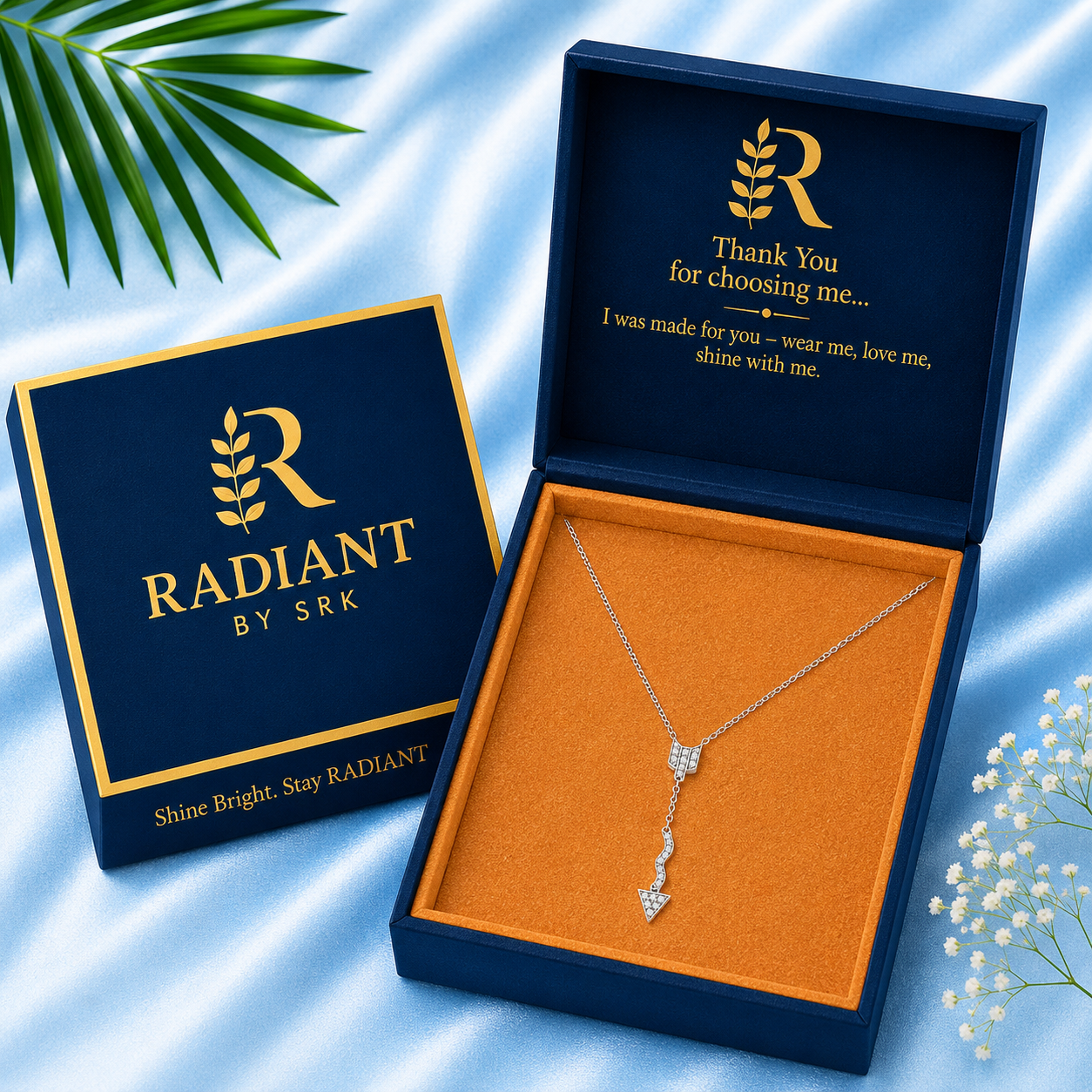Bold 925 Silver Drop Pendant Necklace for Women - Image 4