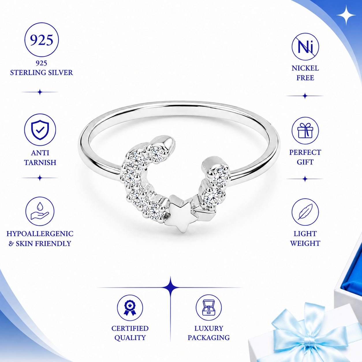 Celeste Bloom Ring - Image 3