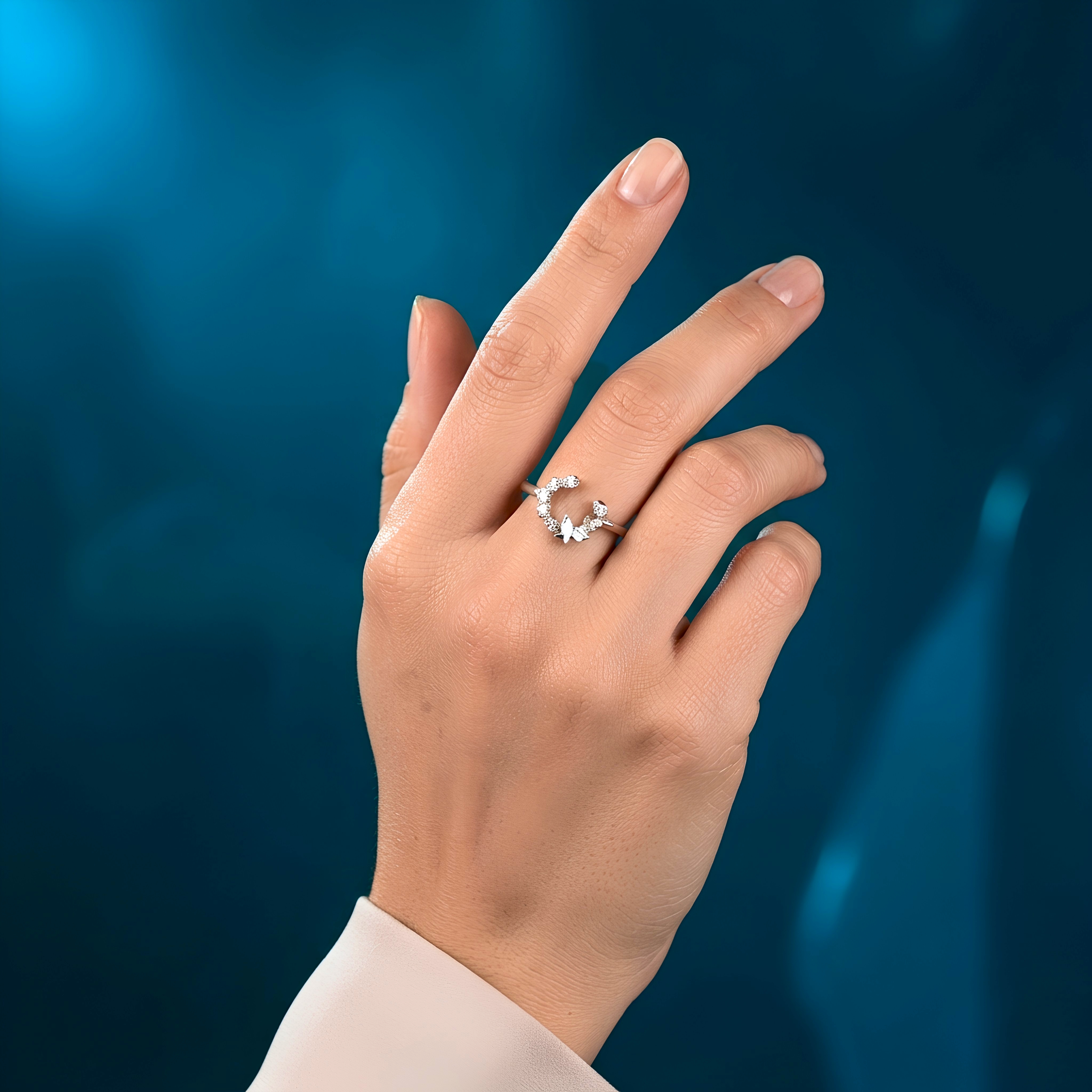 Celeste Bloom Ring - Image 5