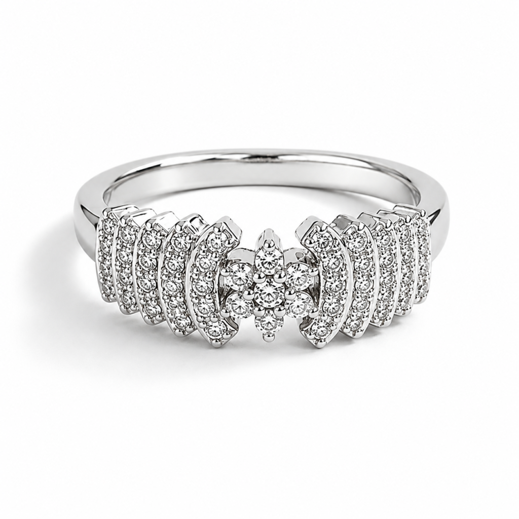 Luxury Gift Ring Set with Premium Velvet Box (925 Sterling Silver)